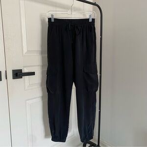 NSF Silk Cargo Jogger Pants